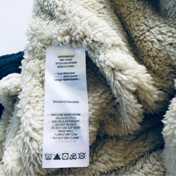 Eddie Bauer Big Men’s Supersoft Fleece Sherpa Lined Sweatpants Plus Size 3XB - Picture 16 of 16